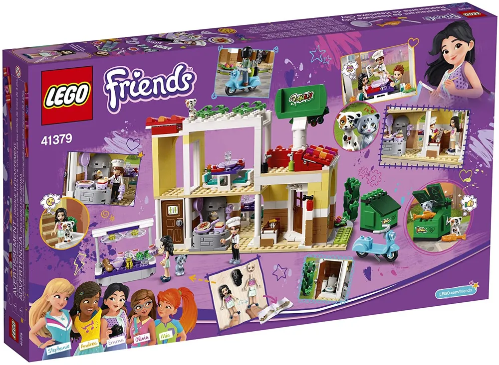 LEGO Friends - Heartlake City Restaurant 41379 Building Kit (624 Piece)