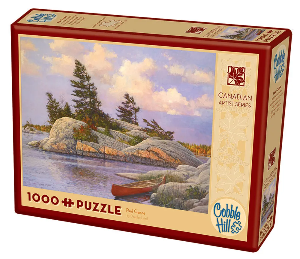 Red Canoe - Cobble Hill 1000pc Puzzle