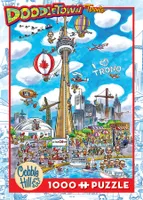 Doodletown: Toronto - Cobble Hill 1000pc Puzzle