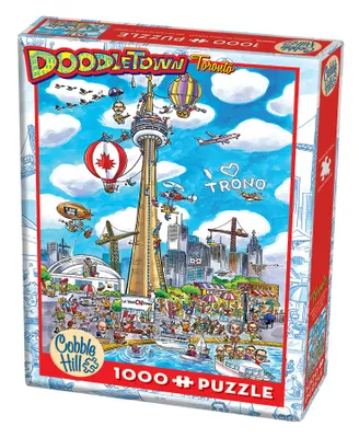 Doodletown: Toronto - Cobble Hill 1000pc Puzzle