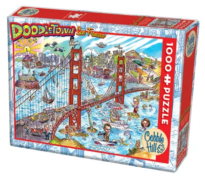 Doodletown: San Francisco - Cobble Hill 1000pc Puzzle