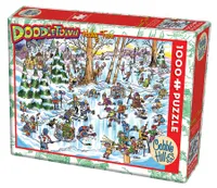 Doodletown Hockey Town - Cobble Hill 1000pc Puzzle
