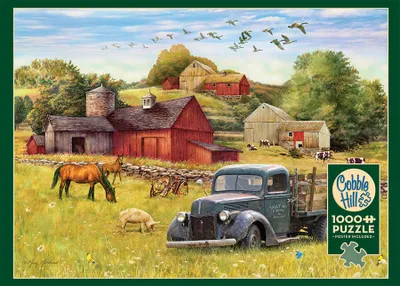 Summer Afternoon on the Farm - Cobble Hill 1000pc Puzzle