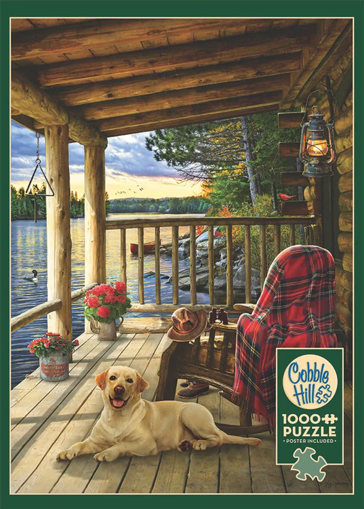 Cabin Porch - Cobble Hill 1000pc Puzzle