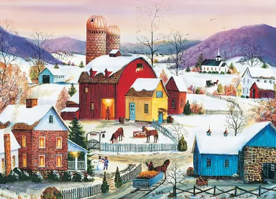 Winter Neighbors - Cobble Hill 1000pc Puzzle