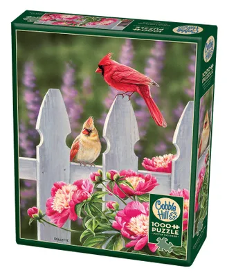 Cardinals and Peonies - Cobble Hill 1000pc Puzzle