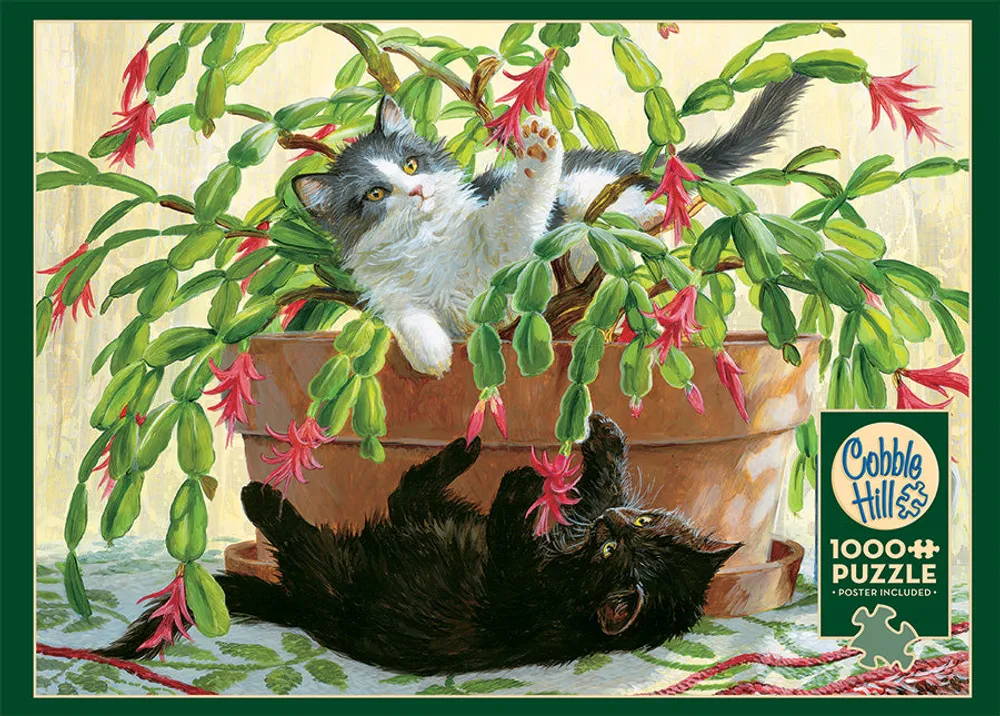 Cactus Kitties - Cobble Hill 1000pc Puzzle