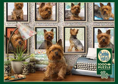 Yorkies Are My Type - Cobble Hill 1000pc Puzzle