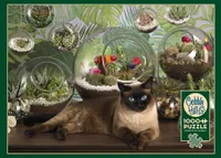 Terrarium Cat - Cobble Hill 1000pc Puzzle