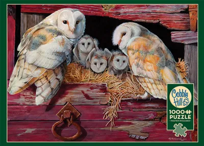 Barn Owls - Cobble Hill 1000 pc Puzzle