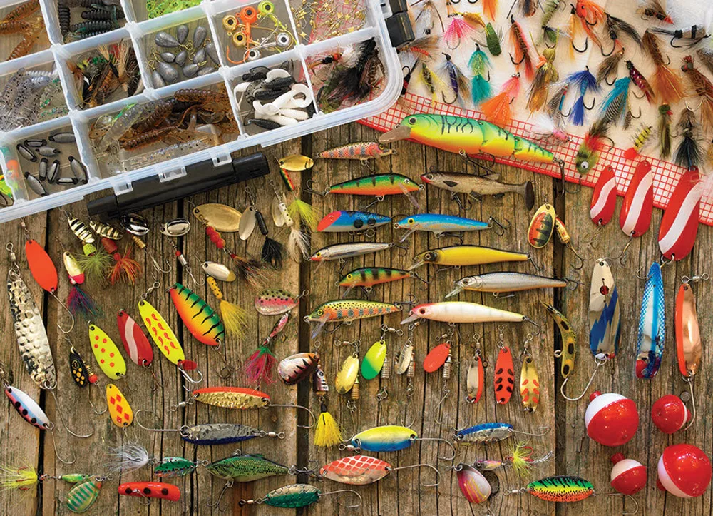 Fishing Lures - Cobble Hill 1000pc Puzzle