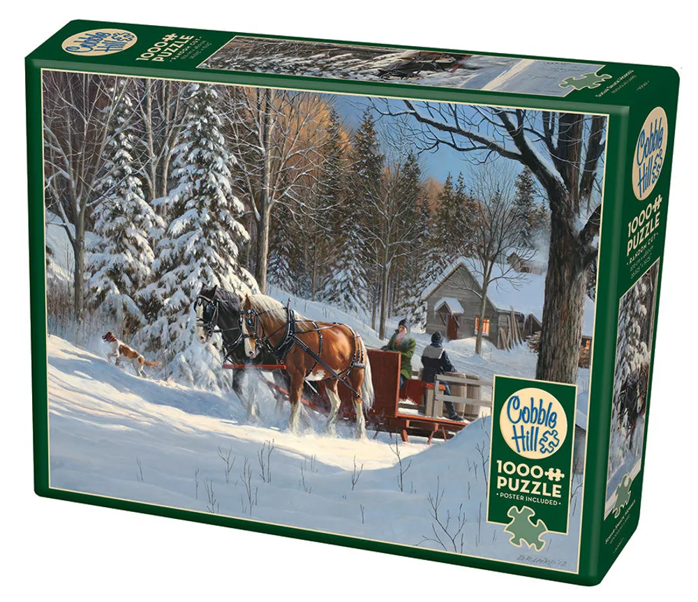 Sugar Shack Horses - Cobble Hill 1000pc Puzzle