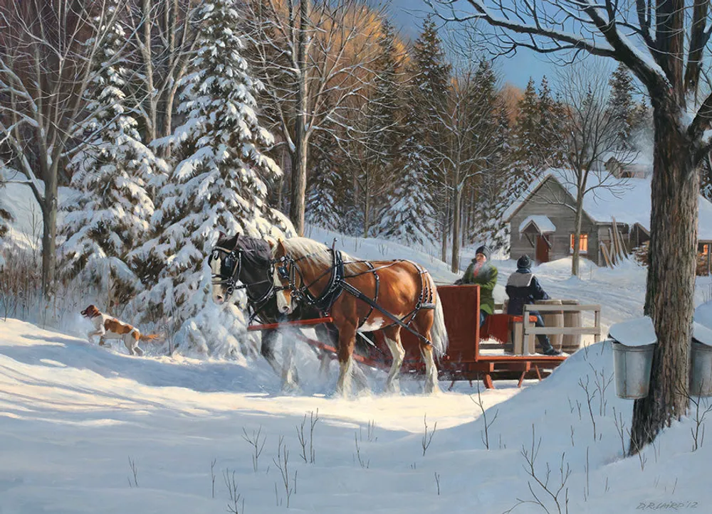 Sugar Shack Horses - Cobble Hill 1000pc Puzzle