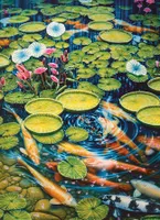 Koi Pond - Cobble Hill 1000pc Puzzle