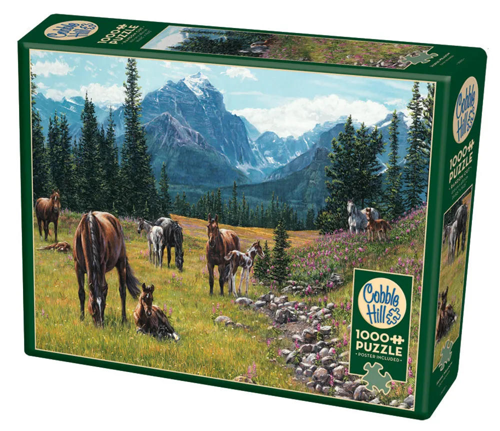 Horse Meadow - Cobble Hill 1000pc Puzzle