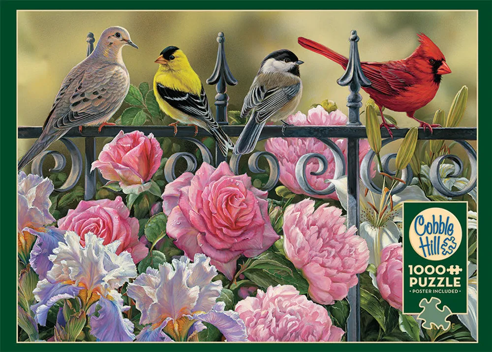 Birds on a Fence - Cobble Hill 1000pc Puzzle