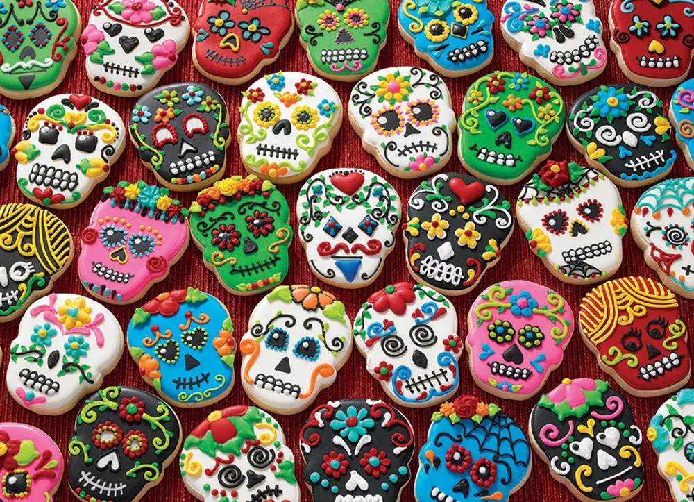 Sugar Skull Cookies - Cobble Hill 1000pc Puzzle