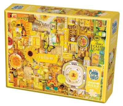 Yellow - Cobble Hill 1000pc Puzzle