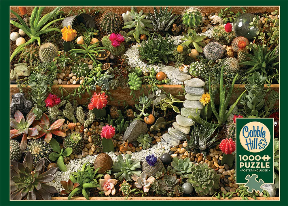 Succulent Garden - Cobble Hill 1000pc Puzzle