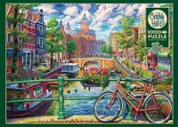 Amsterdam Canal - Cobble Hill 1000pc Puzzle