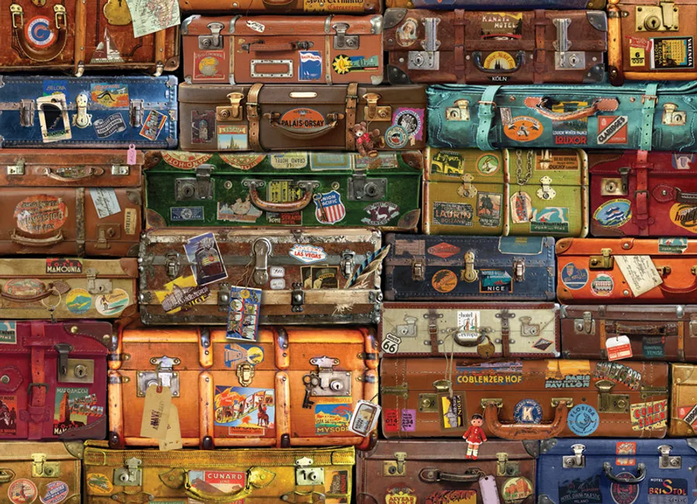 Luggage - Cobble Hill 1000pc Puzzle