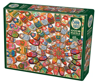 Matryoshka Cookies - Cobble Hill 1000pc Puzzle