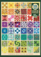 Common Quilt Blocks - Cobble Hill 1000pc Puzzle