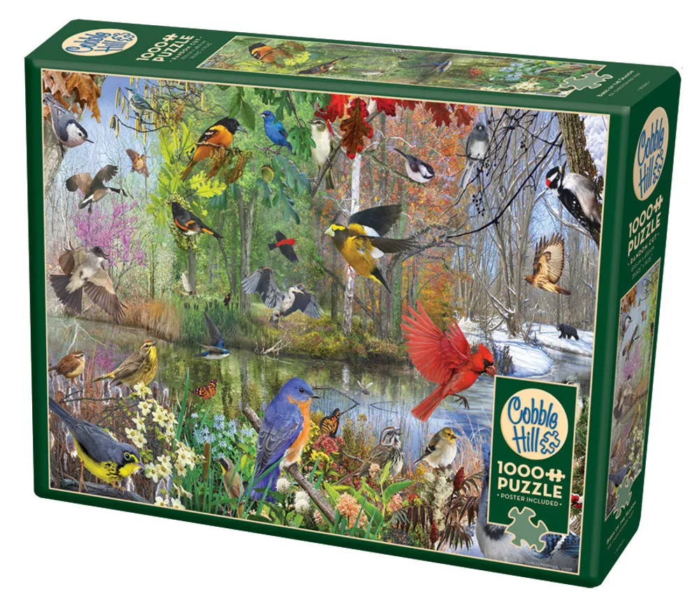 Birds of the Season - Cobble Hill 1000pc Puzzle