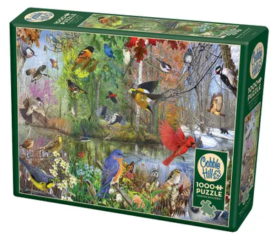 Birds of the Season - Cobble Hill 1000pc Puzzle