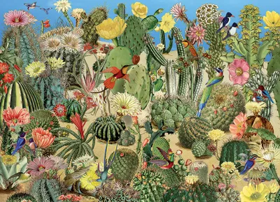 Cactus Garden - Cobble Hill 1000pc Puzzle