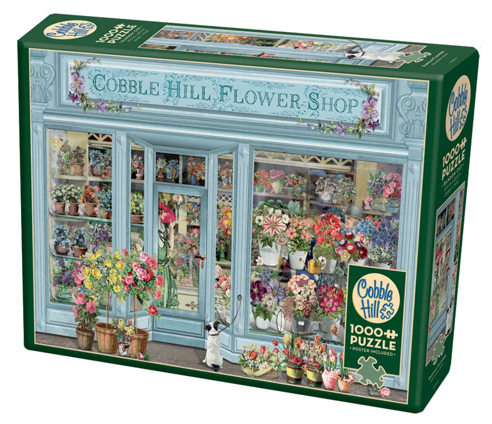 Parisian Flowers - Cobble Hill 1000pc Puzzle