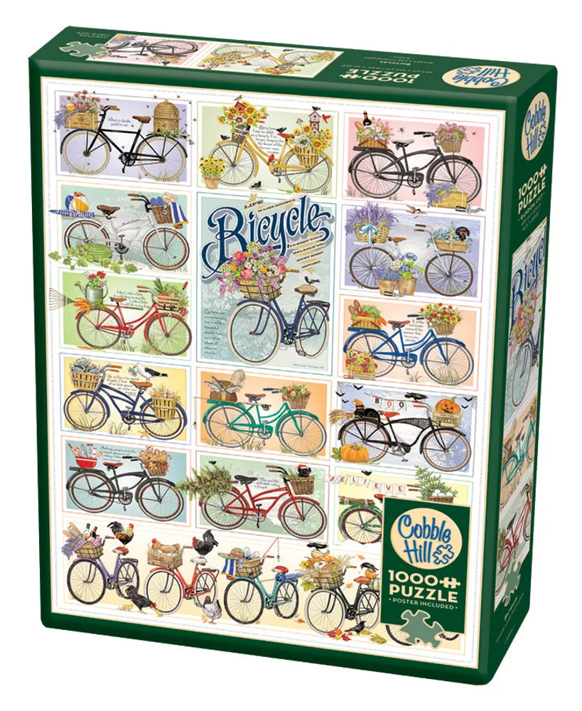 Bicycles - Cobble Hill 1000pc Puzzle