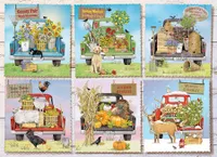 Farmer's Market Trucks - Cobble Hill 1000pc Puzzle