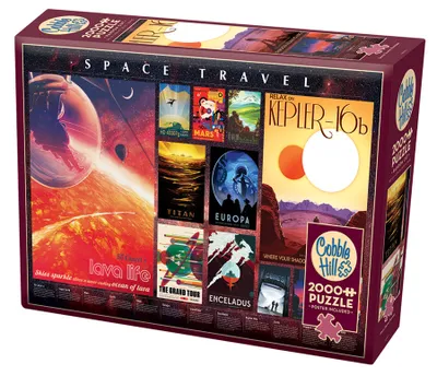 Space Travel Posters - Cobble Hill 2000pc Puzzle