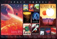 Space Travel Posters - Cobble Hill 2000pc Puzzle