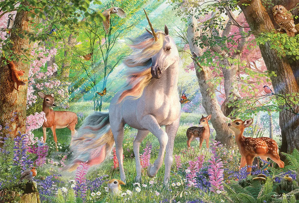 Unicorn and Friends - 2000 pcs Cobble Hill Puzzle