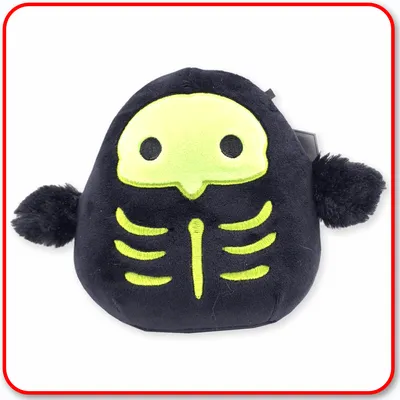 Squishmallows - HALLOWEEN 7" Serge the Green Skeleton Bird