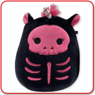 Squishmallows - HALLOWEEN 7" Sketlana the Pink Skeleton Unicorn