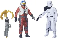 Star Wars: The Force Awakens 3.75 Inch 2 Pack Snap Wexley and First Order Snowtrooper Officer