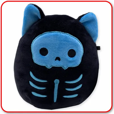 Squishmallows - HALLOWEEN 7" Stump the Blue Skeleton Cat