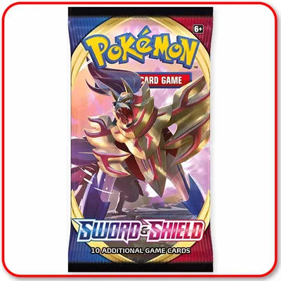 Pokemon CCG - Sword Shield 10 Card Booster
