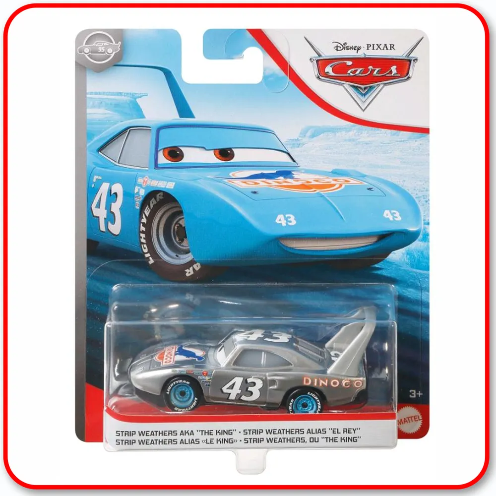 Disney Cars - 1:55 Diecast : Strip Weathers AKA " The King"