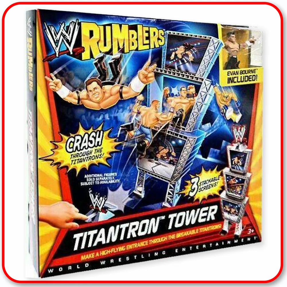 WWE RUMBLERS Titantron Tower