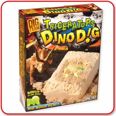 The DIG TEAM - Triceratops Dino Dig