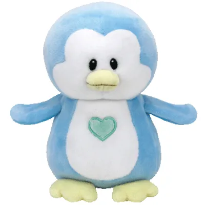 TY Baby : Twinkles the Blue Penguin SMALL 6"