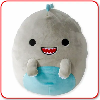 Squishmallows - 12" Tyler the Grey/Blue Trex