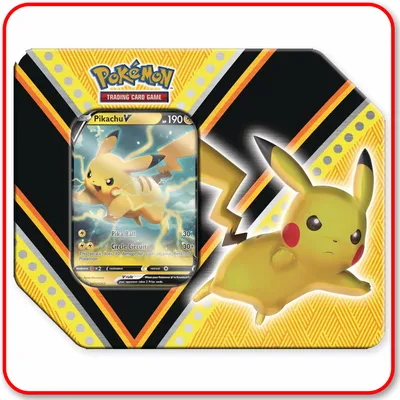 Pokemon CCG - V Powers Tin : Pikachu V