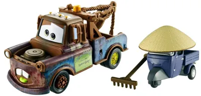 Disney Cars - Character 2 Pack : Race Team Mater / Zen Master Pitty