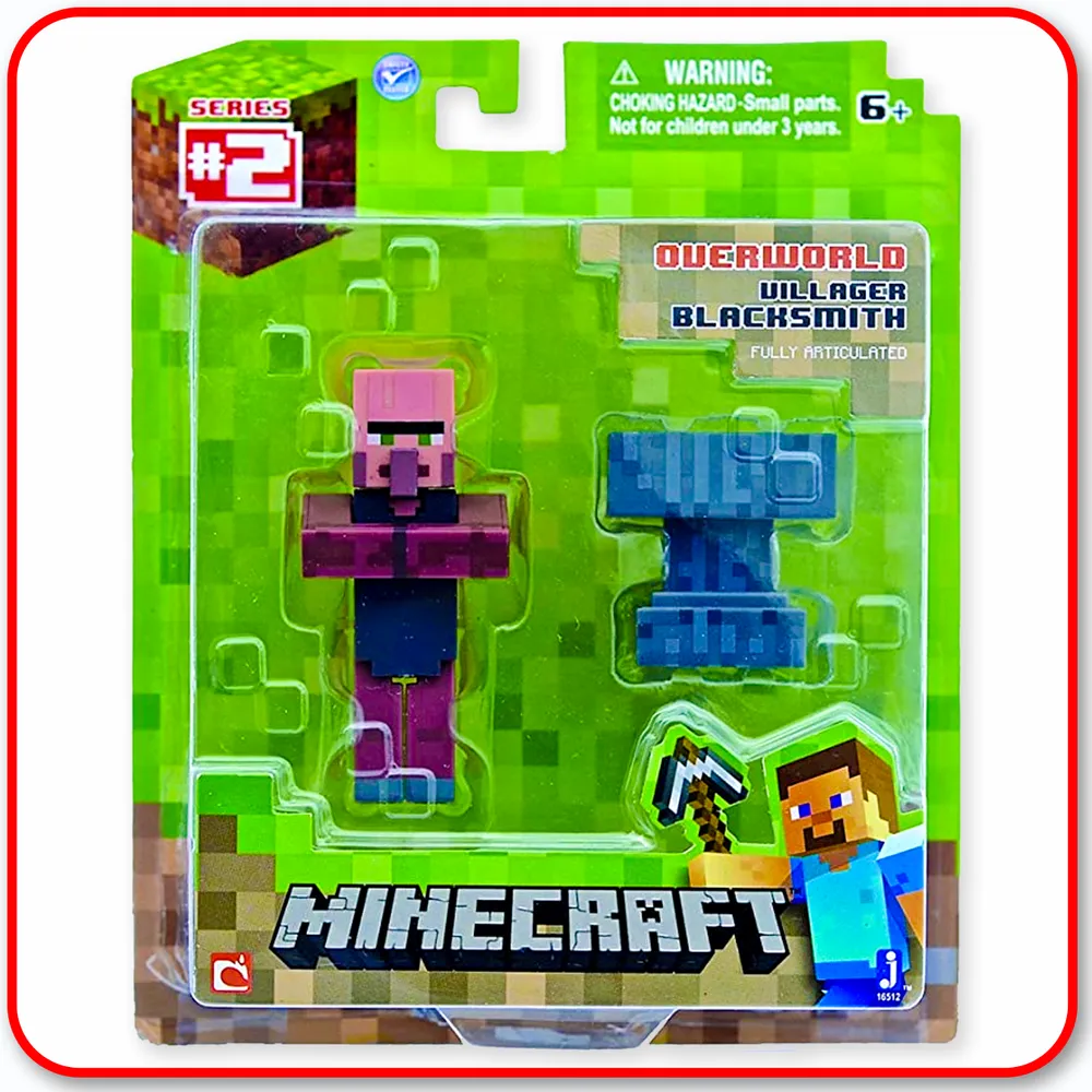 Minecraft - Villager Blacksmith Figure