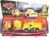 Disney Cars - Jeff Gorvette Pitty / John Lassetire Vehicle 2-Pack